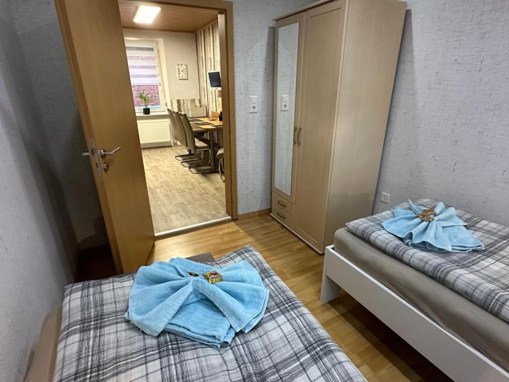 Christels Ferienwohnung 2 In Thale Mit Ueberdachter Terrasse, Kueche Mit Tv & Geschirrspueler 外观 照片