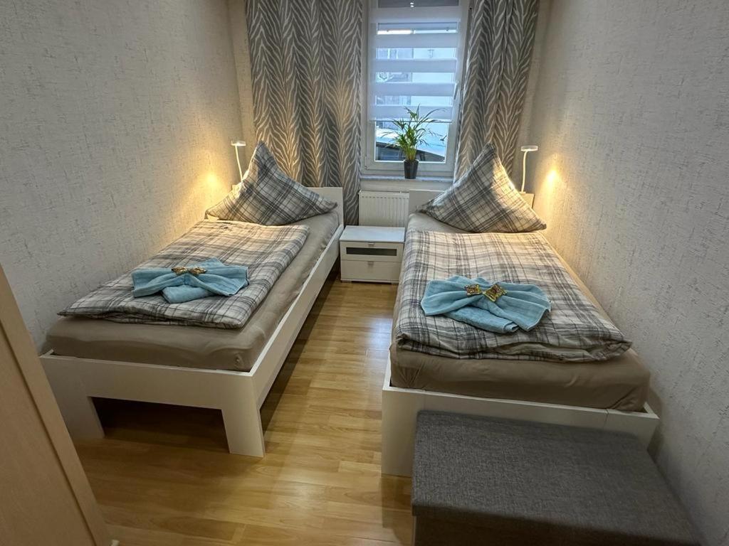 Christels Ferienwohnung 2 In Thale Mit Ueberdachter Terrasse, Kueche Mit Tv & Geschirrspueler 外观 照片