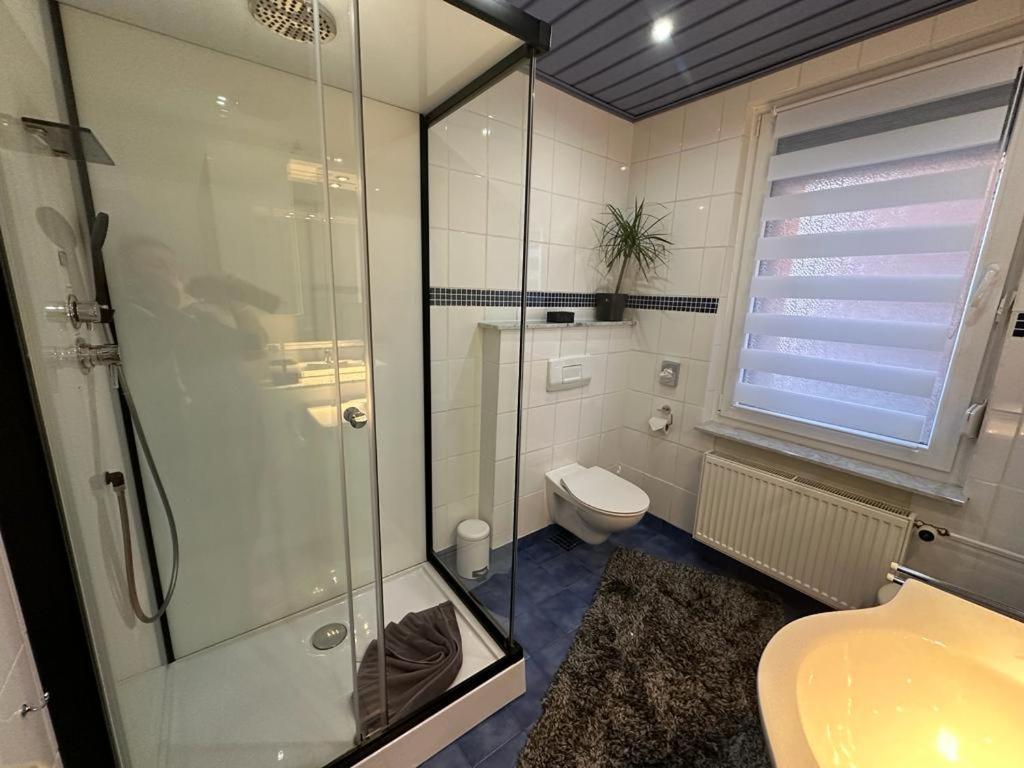 Christels Ferienwohnung 2 In Thale Mit Ueberdachter Terrasse, Kueche Mit Tv & Geschirrspueler 外观 照片