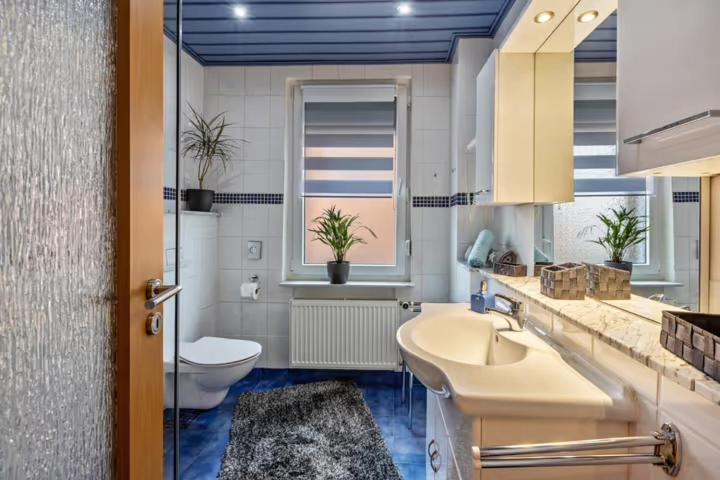 Christels Ferienwohnung 2 In Thale Mit Ueberdachter Terrasse, Kueche Mit Tv & Geschirrspueler 外观 照片